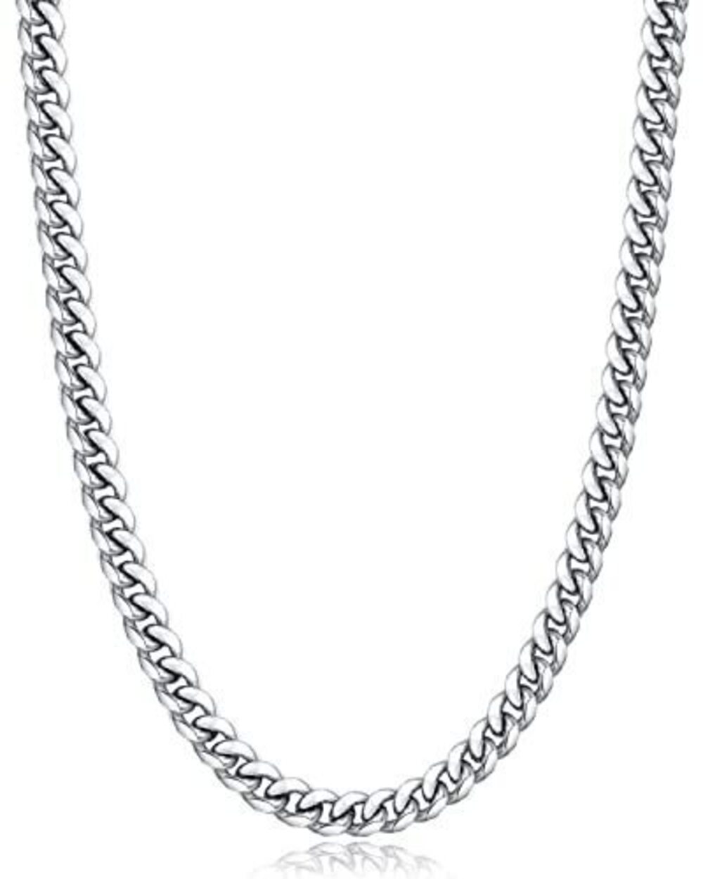 5362 Silver Chain & Boys, 18K Gold Plated 's Necklaces Chain Cuban Link